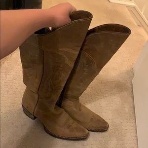 Ariat over the knee cowboy boots